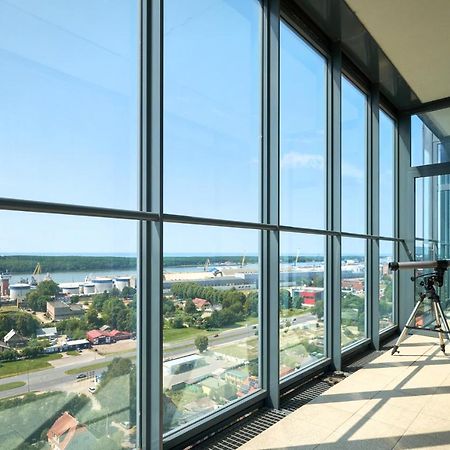 Sea View Apartment On 19Th Floor Klaipėda Exteriér fotografie