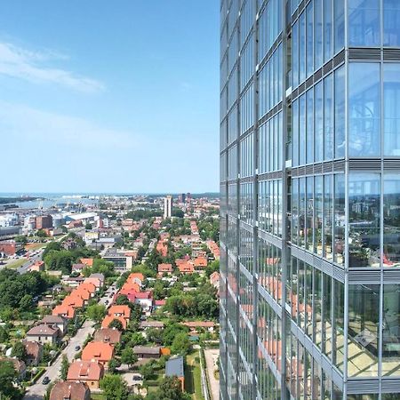 Sea View Apartment On 19Th Floor Klaipėda Exteriér fotografie
