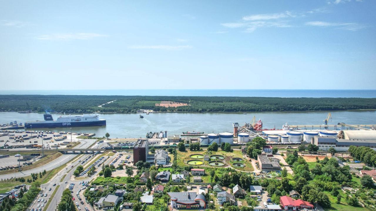 Sea View Apartment On 19Th Floor Klaipėda Exteriér fotografie