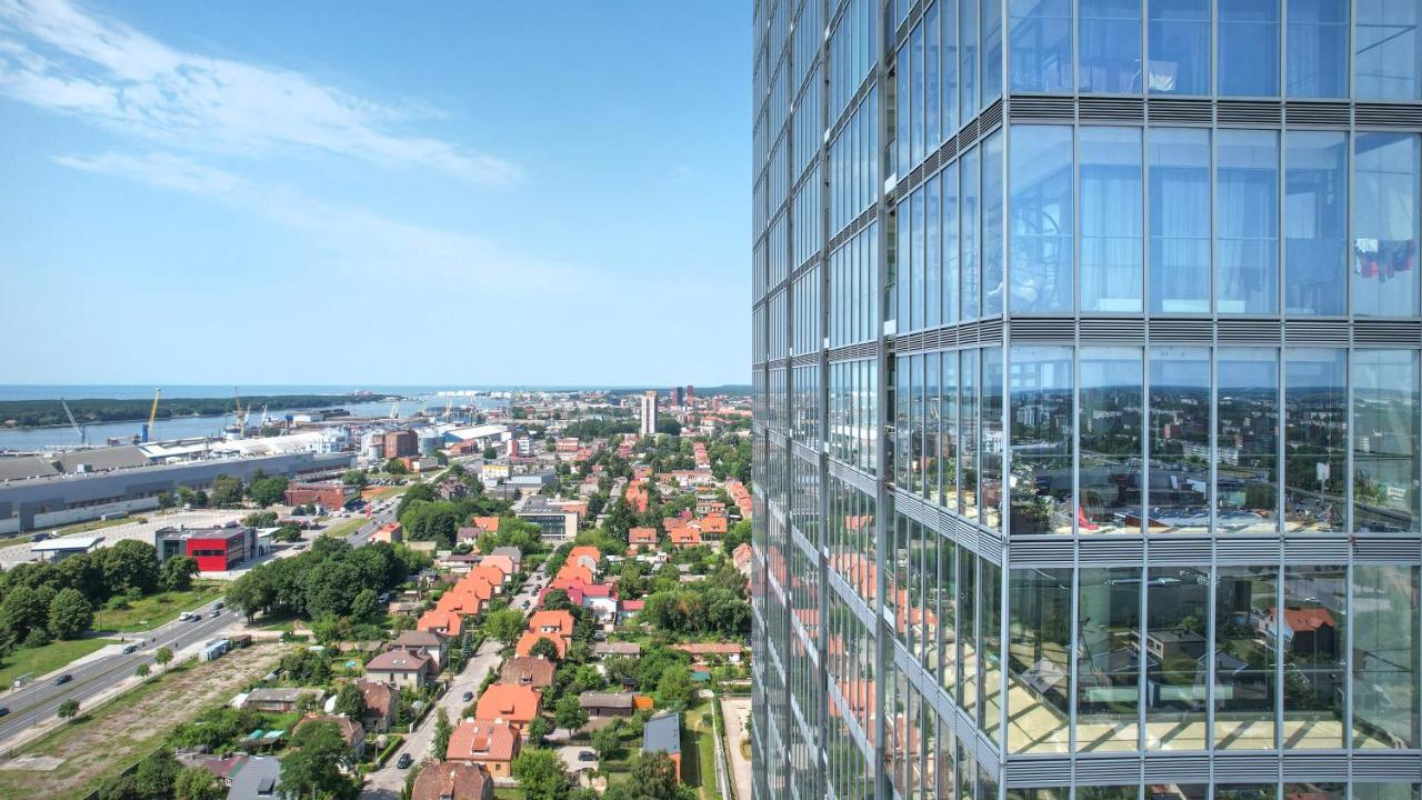 Sea View Apartment On 19Th Floor Klaipėda Exteriér fotografie