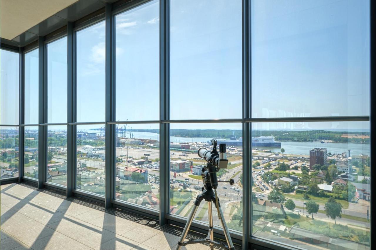 Sea View Apartment On 19Th Floor Klaipėda Exteriér fotografie