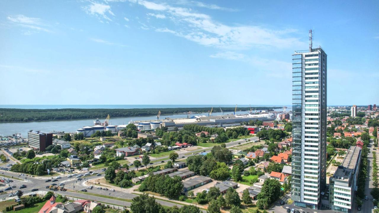 Sea View Apartment On 19Th Floor Klaipėda Exteriér fotografie